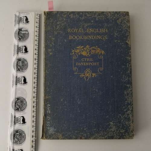 Foil on Cloth Covered 1896 Royal English Bookbindings!!!