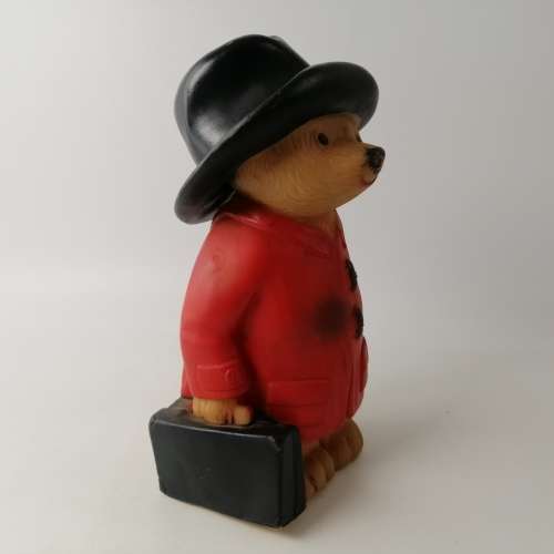 RARE!!! Large 1978 Film Fair Paddington Bear Had Rubber Figurine!!!