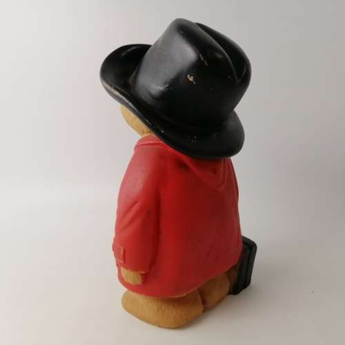 RARE!!! Large 1978 Film Fair Paddington Bear Had Rubber Figurine!!!