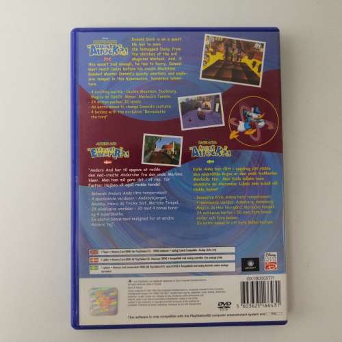 Original Playstation 2 Donald Duck Quack Attack!!