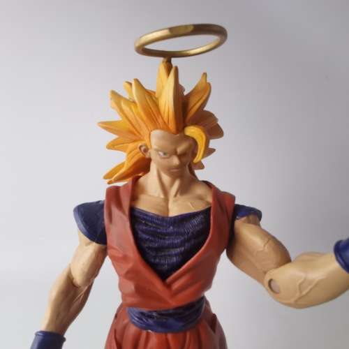 Large Original Dragon Ball Z Grandista Nero Son Goku Figurine!!! 250mm Tall