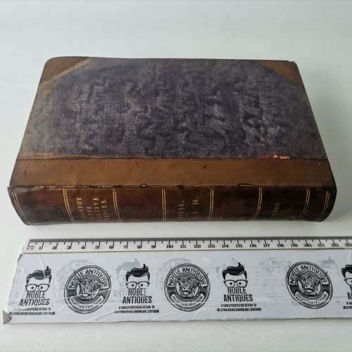 1847 Leather Spine and Corner - The Philosophy of the Inductive Sciences Vol 1 and 2!!!