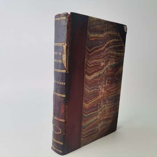 1895 Leather Spine and Corner - The Life of a Conspirator!!!