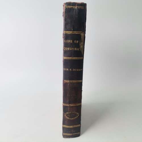 1895 Leather Spine and Corner - The Life of a Conspirator!!!