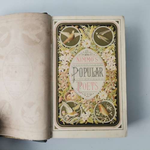 1878 Leather Spine and Corner - The Poetical Works of Lord Byron!!!