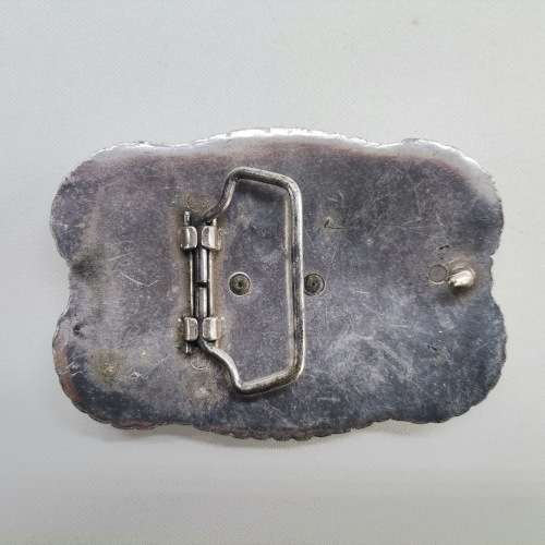 Large American Cowboy PBR (Bull Riders Champions) Belt Buckle!!!