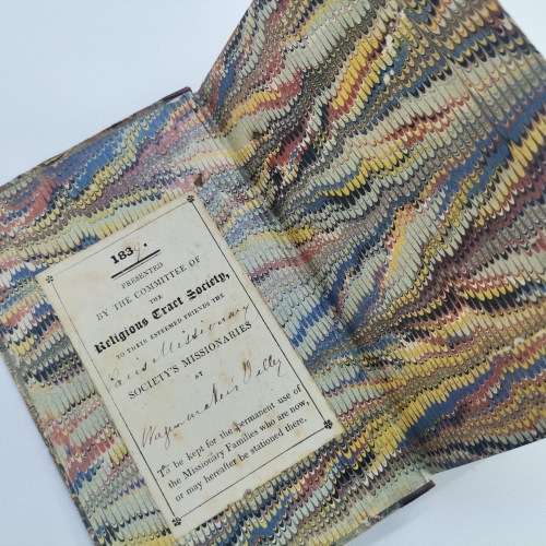 1839 Leather Spine + Corner - Anecdotes, Christian Missions Second Edition!!!