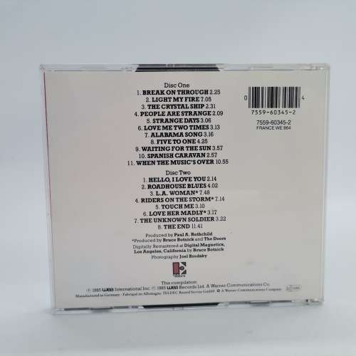 Original Best Of The Doors Double CD!!!