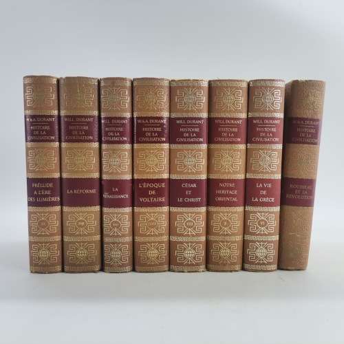 1966 Hardcover - The Story Of Civilization, The Age Of Voltaire (French) Bid For All!!!