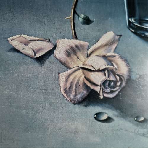 Vintage Ornately Framed Tretchikoff Weeping Rose!!! (310mm x 280mm)