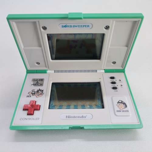 All Original 1987 Nintendo Bomb Sweeper Game And Watch Multi Screen!!! Working!!!
