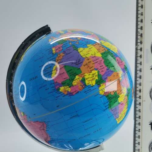 Detailed EARTH GLOBE Globe Lamp!!! Working!!!