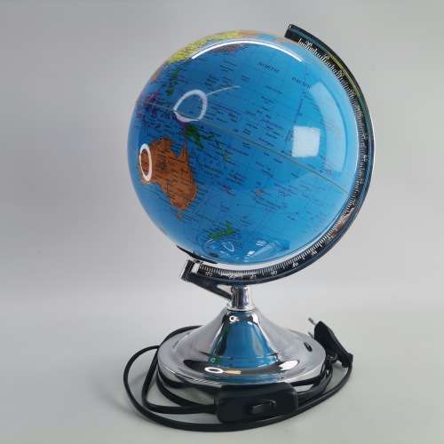 Detailed EARTH GLOBE Globe Lamp!!! Working!!!