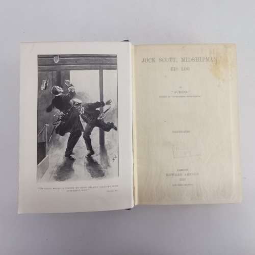 Original Hardcover 1912 Jock Scott, Midshipman - His Log!!!
