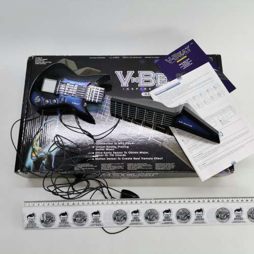 Original Boxed V-Beat Air Guitar!!!