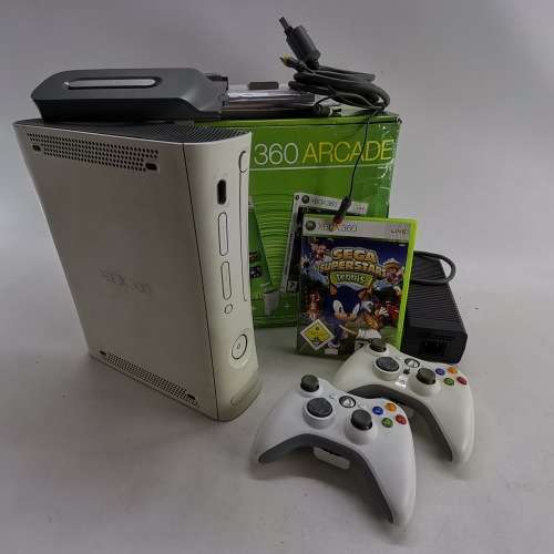Original Boxed 100% Working XBOX 360 With 250gb Final Fantasy Hard Drive!!!