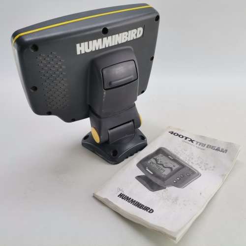 Original Humminbird 400TX Tri Beam Fish Finder!!! Cables Included!!! Not Tested!!!