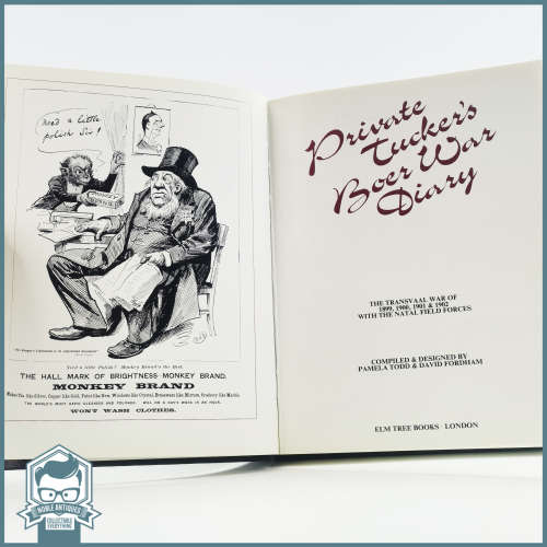1980 Hardcover First Edition - Private Tucker`s Boer War Diary !!!