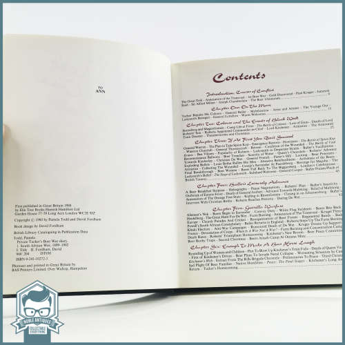 1980 Hardcover First Edition - Private Tucker`s Boer War Diary !!!