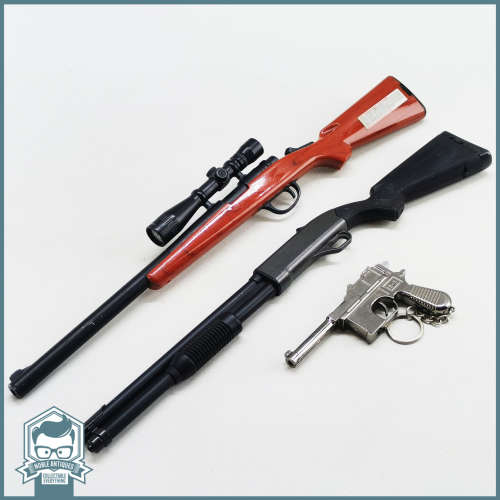 Highly Detailed Gun Shaped Lighters - Bid For Three (30cm Long) !!!