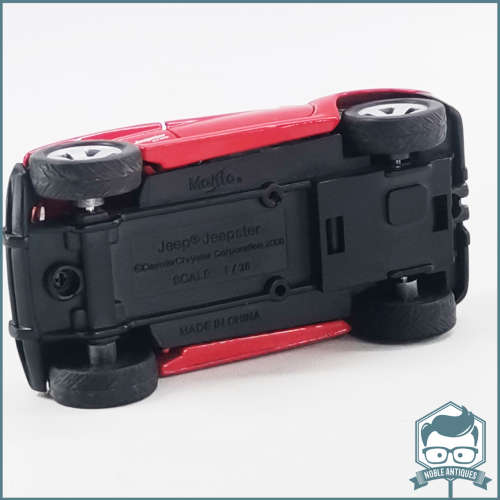 Jeep Jeepster Die cast Metal 4x4 Scale 1:38!!!