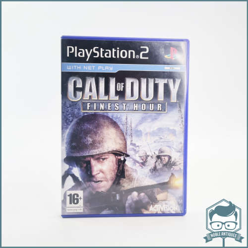 Original PlayStation 2 Call Of Duty Finest Hour Game!!!