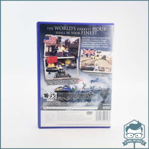 Original PlayStation 2 Call Of Duty Finest Hour Game!!!