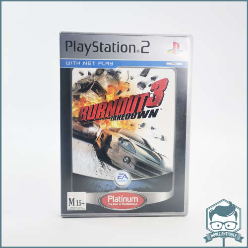 Original PlayStation 2 Burnout 3 Takedown Game!!!