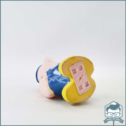 Vintage Hard Plastic Volkskas Denim Save Money Box!!!