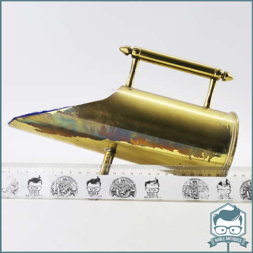 Original 1967 Brass Cannon Shell Wine Bottle Stand!!!