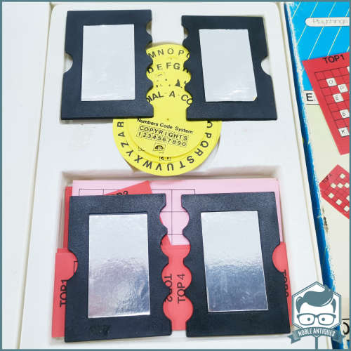 Vintage Boxed Playthings Code and Signal Board Game!!!