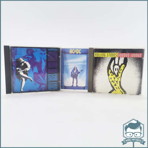 Original Rolling Stones, ACDC and Guns and Roses CD Collection!!!