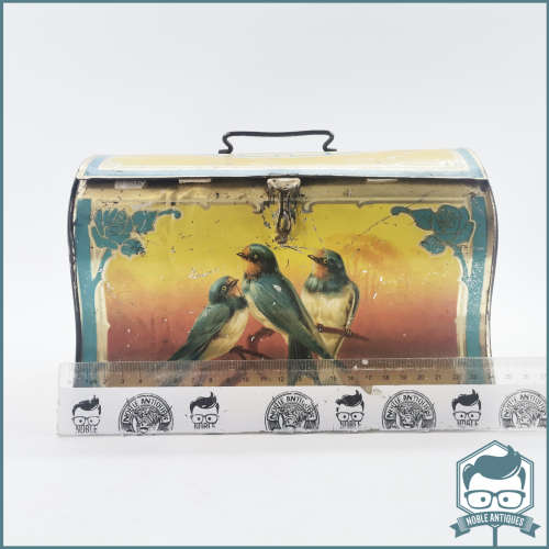 Antique Lithographed Tin Lunch Box!!!