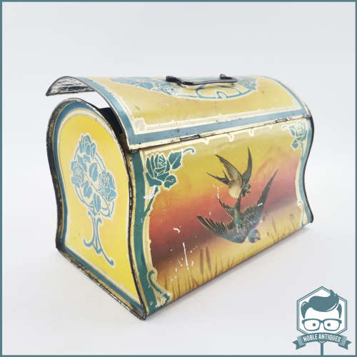 Antique Lithographed Tin Lunch Box!!!