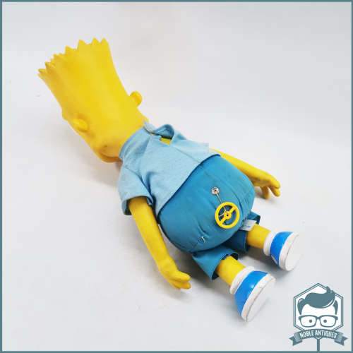 Original Vintage 1990 Bart Simpson Doll Figure!!! 500mm!!!