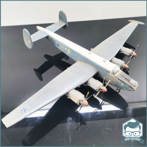 LARGE 55cm Vintage Hard Plastic LANCASTER Mk. I/Mk. III !!!