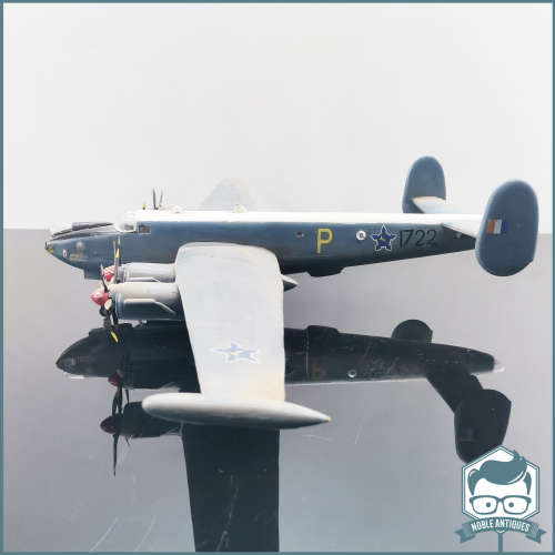 LARGE 55cm Vintage Hard Plastic LANCASTER Mk. I/Mk. III !!!