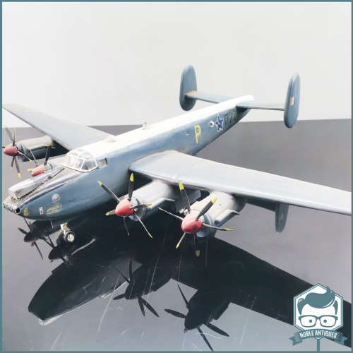 LARGE 55cm Vintage Hard Plastic LANCASTER Mk. I/Mk. III !!!