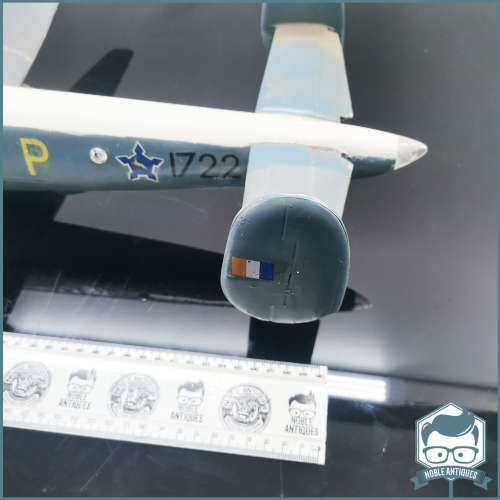 LARGE 55cm Vintage Hard Plastic LANCASTER Mk. I/Mk. III !!!