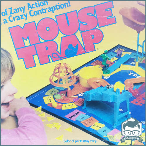 Original Boxed Vintage 1986 Mouse Trap Board Game!!!