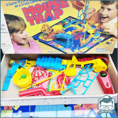 Original Boxed Vintage 1986 Mouse Trap Board Game!!!