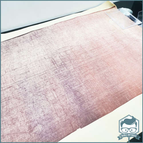 Original SAR-SAS Blueprint Of Arrangement Of Class 14c Locomotive 1200mm x 700mm (Red Bromide)