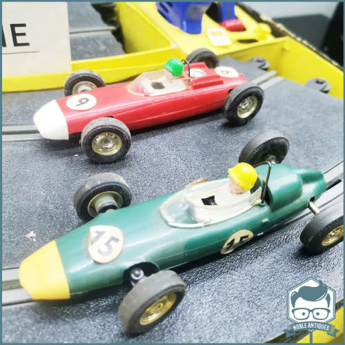 1960`s Vintage Partially Boxed Original Scalextric Slot Car Racing Set With Extra Tracks!!!