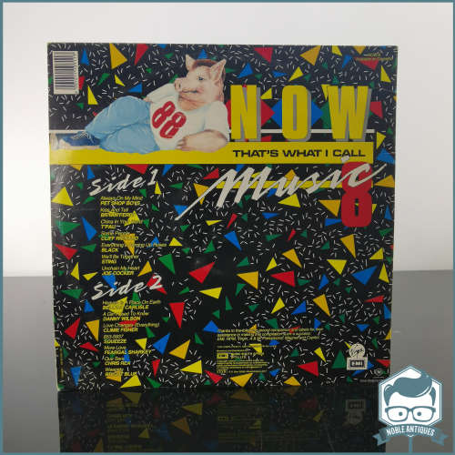NOW That`s What I Call Music 8 LP Record VG!!!