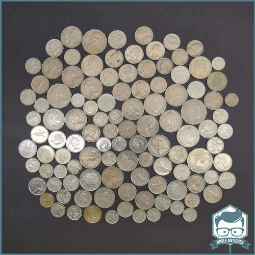 Large International Coin Collection - Bid For All !!!!