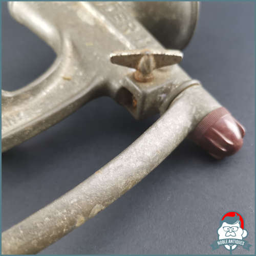 Original 1950`s Cast Iron German Jupiter 11 Table Mount Meat Mincer!!!