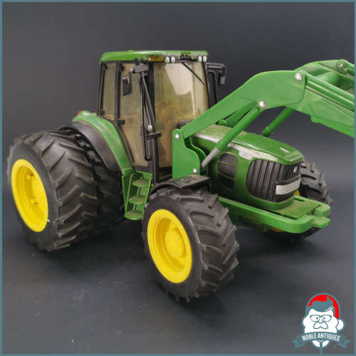 LARGE John Deere Tractor With Dual Wheels + Front Loader - Display or Parts