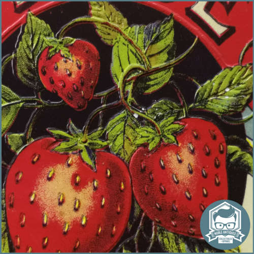 A3 Embossed Fraise Metal Sign!!!