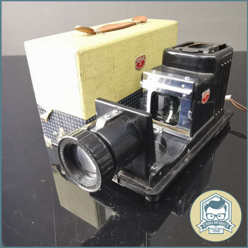 Vintage Boxed Z SAMOCA Roman Slide Projector, Japan!!!