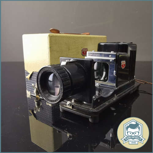 Vintage Boxed Z SAMOCA Roman Slide Projector, Japan!!!